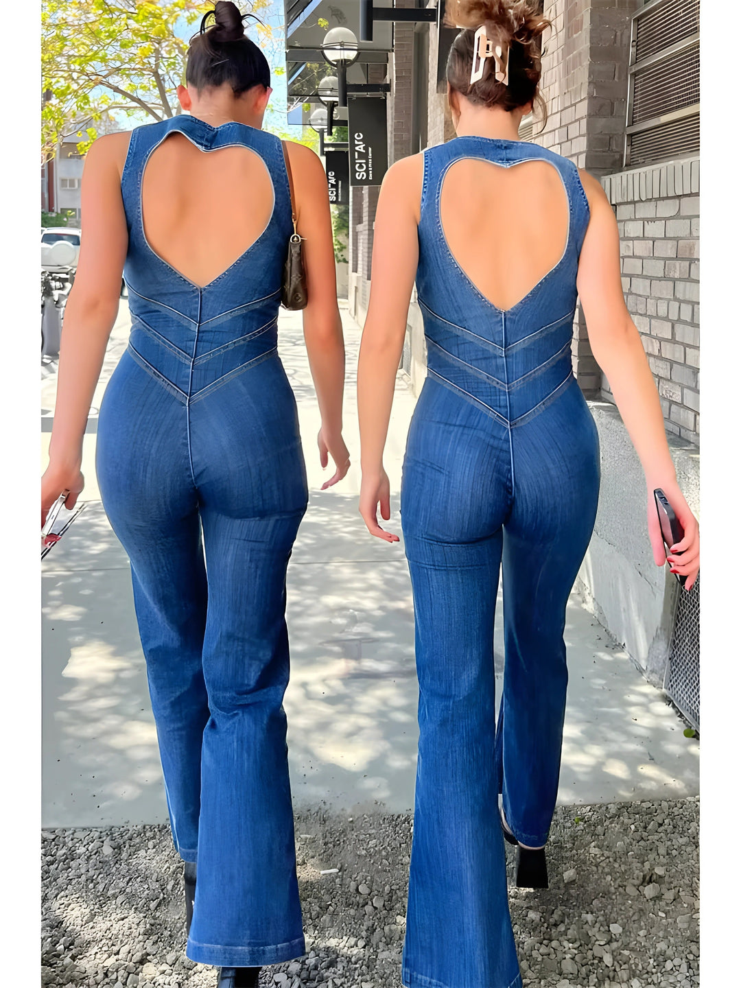 Julie | Denim Jumpsuit