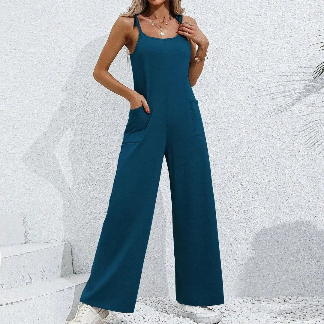 Leah | Jumpsuit with Wide Legs