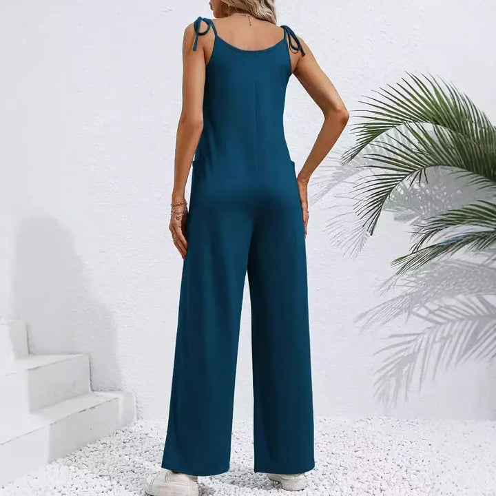 Leah | Jumpsuit with Wide Legs